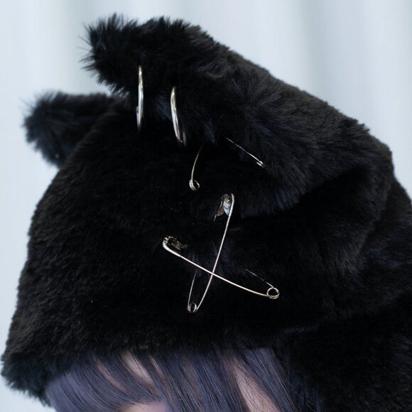 ACDC RAG - Baby Punk Devil Punk Cat Ear Faux Fur Hat main image 7